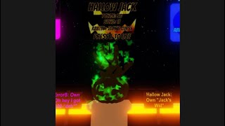 How to get HALLOW JACK in Slap Battles Killstreak Remake Jacks Will Badge [upl. by Vedis]