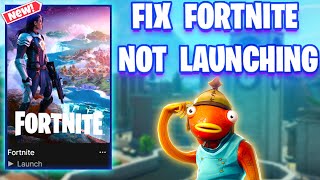 How To Fix Fortnite Not Launching On PC  Simple Tutorial 2023 CHAPTER 4 SEASON 1 [upl. by Einahpet383]