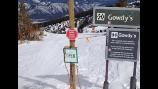 Skiing Down Gowdys at SnowmassAspen [upl. by Grossman529]