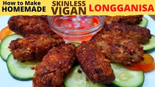 HOMEMADE Skinless VIGAN LONGGANISA  ILOCOS GARLIC Longganisa RECIPE  Pang NEGOSYO [upl. by Akinohs44]