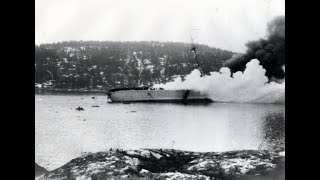 Sinking the Blücher How an Outdated Fort Stopped the WWII Invasion of Norway [upl. by Mcclelland]