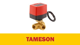 Electric Ball Valve AW1 Series  Tameson [upl. by Lochner142]