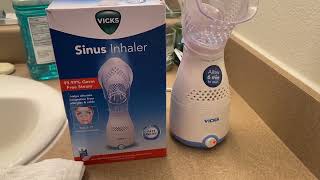 Vicks Sinus Inhaler Showcase [upl. by Esilram]