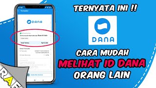 Cara Mengetahui ID Dana Orang Lain [upl. by Dowd954]