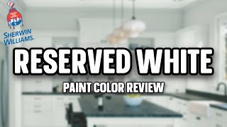 Sherwin Williams Paint Colors  Reserved White Colour Code [upl. by Wolbrom358]