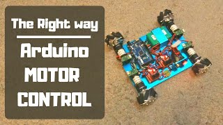 Arduino Motor Control the Right way L298N  Self Driving Car Jetson Nano [upl. by Wallack]