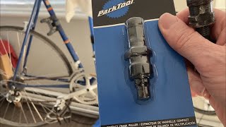 Park Tool CWP7 Crank Puller v Vintage Crank Puller Review [upl. by Auqined467]