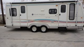 25ft bumper pull by Holiday Rambler  Used Travel Trailers for Sale In Dallas Texas [upl. by Syst748]