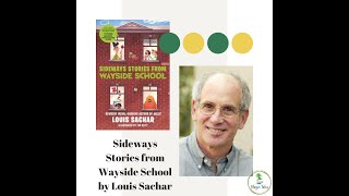 Hilarious Book Talk Video from Bestselling Author Louis Sachar Sideways Stories from Wayside School [upl. by Valer666]