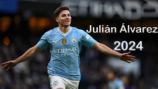 Julián Álvarez  2024  Skills Assists  Goals – complete season show [upl. by Drwde]