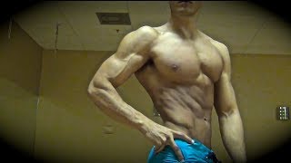 Mens Physique Posing Practice Full Workout Last Minute Weight Fluctuations RR 43 [upl. by Aiyt]