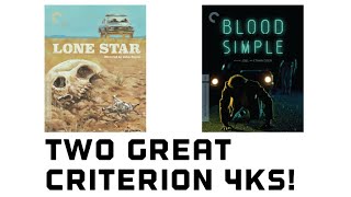 LONE STAR and BLOOD SIMPLE on Criterion 4K UHD [upl. by Reneta692]