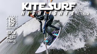 Strapless Kite Surf SESSIONS ’24  BALTIC SEA KALAFIORNIA  POLAND  №2 [upl. by Ahsikar]