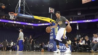 Stephen Currys Pregame Routine [upl. by Amelia625]