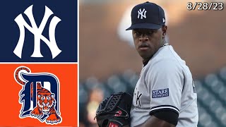 New York Yankees  Detroit Tigers  Game Highlights  82823 [upl. by Ahsiuqet599]