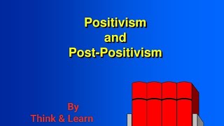 Approaches of Research  Positivism amp Post Positivism [upl. by Gweneth360]