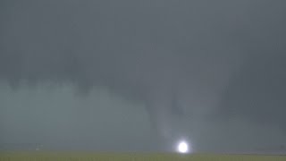 MultiVortex Wedge Tornado Spearman Tx May 22 2016 [upl. by Sackville132]