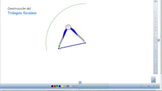 Construcción de un Triángulo Escaleno [upl. by Brynn]