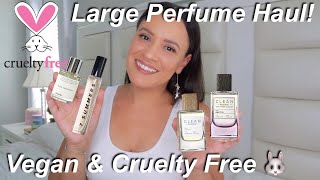 Large Perfume Haul  Vegan amp Cruelty Free Perfumes [upl. by Stent744]