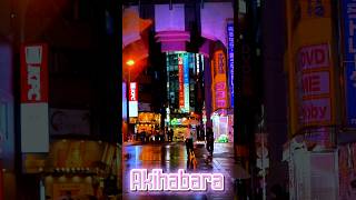 Experience a Rainy Night in Akihabara 4k walk  秋葉原 [upl. by Eihpos]