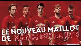 Le nouveau maillot domicile de Manchester United [upl. by Laamaj]