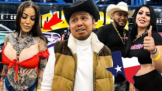 FLORIDA MEETS TEXAS LOWRIDER SUPERSHOW HOUSTON VLOG PT 1 [upl. by Leuqar]