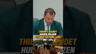 THIERRY BAUDET HUIZEN PRIJZEN STIJGEN VOLGEND JAAR MET 10 PVV MINISTER thierrybaudet fvd pvv [upl. by Annod]