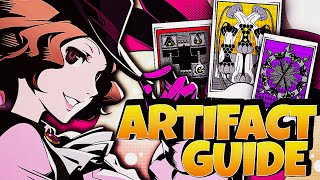 FULL ARTIFACT GUIDE EXPLANATIONS amp MORE PERSONA 5 THE PHANTOM X [upl. by Jonette]