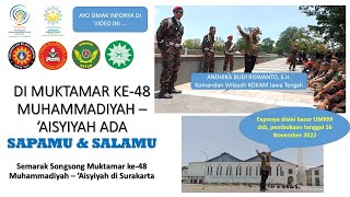 Info Muktamar Muhammadiyah 2022  Aisyiyah  Penggembira [upl. by Elsbeth222]