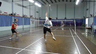 1Sep24 HYS Badminton Steven Wong Ying MunTan Heap Chee vs Por Eng HoeTan Thong Hai [upl. by Idyh]