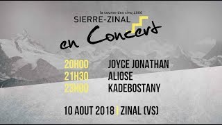 SierreZinal en concert 2018 [upl. by Matthiew]