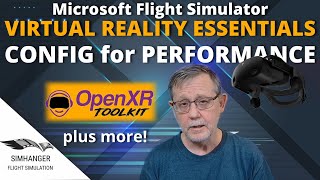 MSFS  BEST VR SETTINGS  HP REVERB G2  OPENXR TOOLKIT  AMD UPDATE [upl. by Araeic]