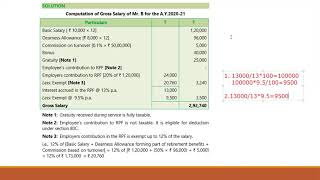 Ch 4 Direct Tax Part 7 Income under Head salary Retrenchment Compensation Exemption limit [upl. by Siseneg]