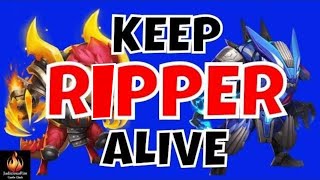 Castle Clash Ripper How to Keep Him Alive [upl. by Viking]