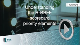 Understanding the BBBEE scorecard priority elements [upl. by Eninnaej330]