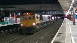 66787 6x77 Dagenham Docks GBRf  Mossend Yard GBRf Cartics 2nd September 2024 [upl. by Moreno824]