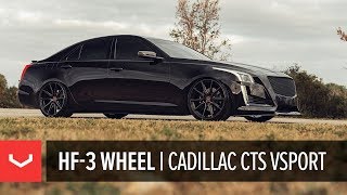 Vossen Hybrid Forged HF3 Wheel  Cadillac CTS VSport [upl. by Nilved49]