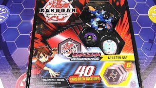 BAKUGAN RESURGENCE AQUOS PYRAVIAN 40 CARD STARTER SET Bakugan Battle Planet [upl. by Stillman]