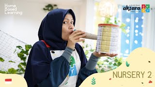 Home Based Learning  Melihat suara DIY Tonoscope  Nursery 1 Indonesia [upl. by Itnavart711]