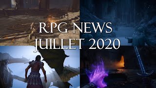 RPG News  Juillet 2020  AvowedMortal ShellTESO et dautres jeux [upl. by Rubliw803]