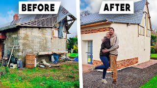 TIMELAPSE RENOVATION  A COUPLE RENOVATE A FRENCH HOUSE IN 20 MINUTES [upl. by Nahallac110]