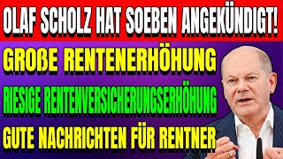 HAMMERNEWS Gesetzliche Rente steigt SPDÜberraschung bestätigt  Alle Rentner profitieren [upl. by Stock677]