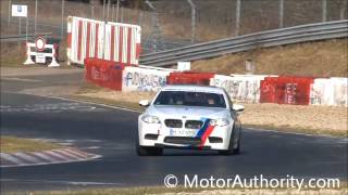 2013 BMW M5 Ring Taxi Attacks The Nordschleife [upl. by Melc418]