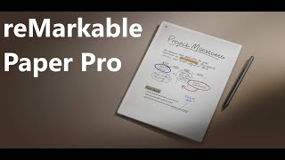 reMarkable Paper Pro Unboxing [upl. by Ahsenrat]