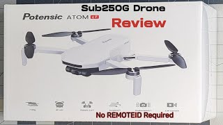 Potensic ATOM LT GPS Drone Under 249g 40 Mins Long Flight EIS 25K Camera 4KM FPV Transmission [upl. by Akeyla]