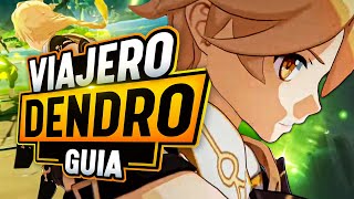 La GUIA DEFINITIVA del VIAJERO DENDRO  Build Viajero Dendro SUPPORT DPS  Genshin Impact [upl. by Lad]