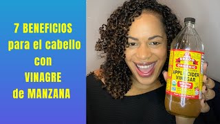 Cabello largo y saludable con vinagre de manzana [upl. by Tomasine]