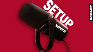 How to set up your Shure MV7  Best settings for Shure MOTIV App [upl. by Aisat418]