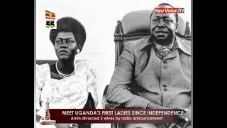 UGat56 Meet Ugandas first ladies since independence [upl. by Nylodam]