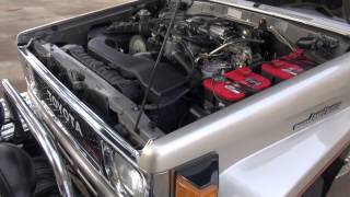 1988 Toyota Land Cruiser BJ74  13BT Engine [upl. by Lubow]